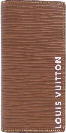 Louis Vuitton Brown Cognac Long Wallet (Bi-Fold) (Pre-Owned)