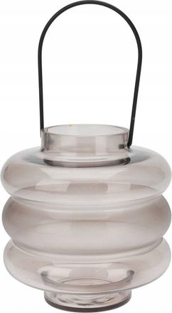 Atmosphera Farol Moderno Atmosphera Violeta 20 Cm Vidrio