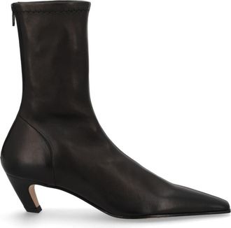 Khaite Black Solid Arizona Boots