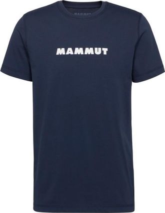 Mammut Core T-Shirt Logo T-Shirt f&uuml;r Herren | blau