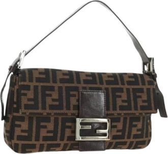 Fendi Pre-owned Vintage Zucca Shoulder Bag - - Pre-owned - Donna - Marrone - ONE SIZE