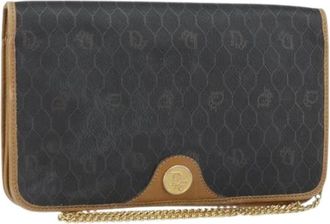 Dior Pre-owned Cross Body Bags, female, Black, Size: ONE SIZE Pre-owned Vintage Shoulder Bag