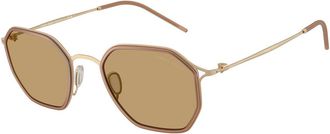 Giorgio Armani AR6188 300273 Mens Sunglasses Gold Size 49