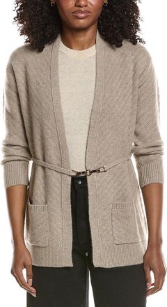Elie Tahari Open Front Cashmere Cardigan