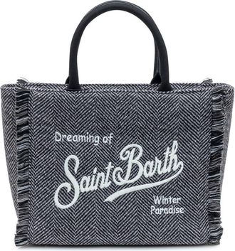 MC2 Saint Barth Grey Tweed Bag Dreaming Of Saint Barth