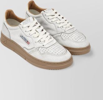 Autry leather low-top sneakers
