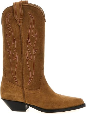 Sonora Schoenen, Dames, Bruin, 40 EU, Suède, Santa Fe Suède Laarzen