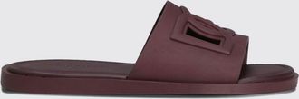 Dolce & Gabbana Ciabatte slide in gomma con monogram DG intagliato