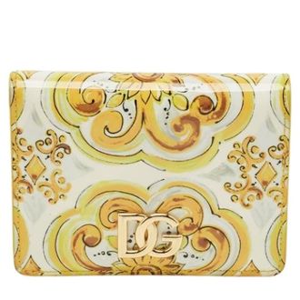 Dolce & Gabbana Pre-owned Wallets, female, Yellow, Size: ONE SIZE Pre-owned Wallet