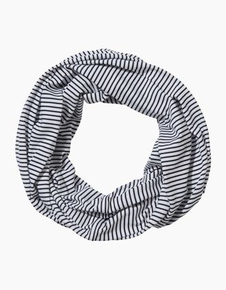 Craghoppers Womens Craghoppers Unisex Adult Infinity II Striped Nosilife Scarf - Navy - Size: ONE size