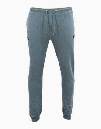 Ellesse Mens ELLESSE Mens Joggers Fleece Sweatpants Bottoms Casual Cuffed Gym Winter Trousers - Blue - Size: 35/34/32