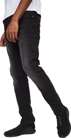Crosshatch Heren Svelte Stretch Jeans (Zwart wassen)