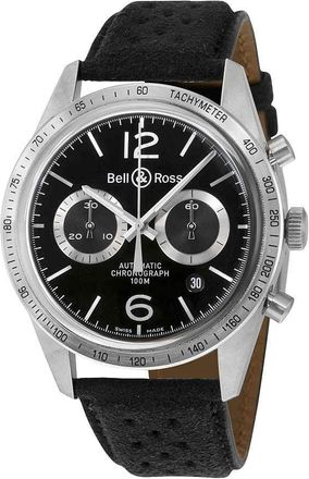 Bell & Ross Vintage Original Automatic Chronograph Mens Watch RBRV126-BS-ST-SF