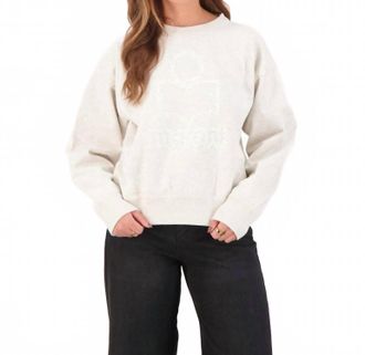 Isabel Marant Mobyli Sweatshirt In Ecru
