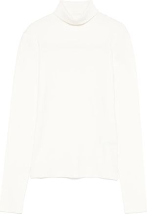 Joseph Pure Silk Roll-Neck Sweater with Minimalist Design