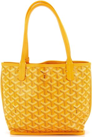 Goyard Anjou Reversible Tote Coated Canvas Mini