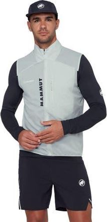 Mammut Aenergy Tr Wb Hybrid Vest - Mens in Silver Sage/black at Nordstrom, Size X-Large