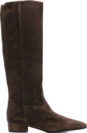 Fabio Rusconi knee-high pointed boots - Brown