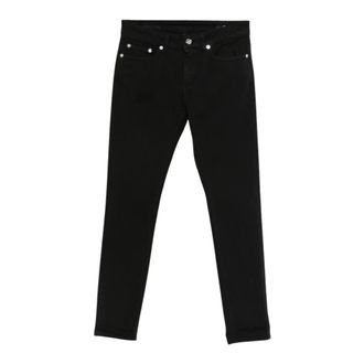 Dondup Monroe Jeans - Dames - Cropped Jeans - Zwart - W25 - Katoen - Jeans