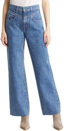 Slvrlake Denim Grace Double Yoke Flare Leg Jeans in Faraway Place at Nordstrom Rack, Size 29
