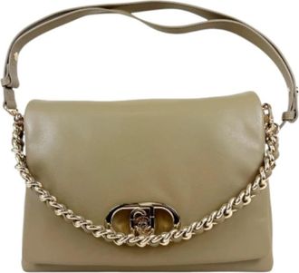 Liu Jo La Puffy Bag - Dames - Handtassen - Beige - ONE Size - Leer - Tassen
