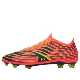 Under Armour Shadow Elite 4 FG Mach Electric Tangerine Arden Green High Vis Yellow 6006234-824