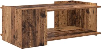 vidaXL Mesa De Caf&eacute; Madera Envejecida 90 X 50 X 33 Cm Vidaxl