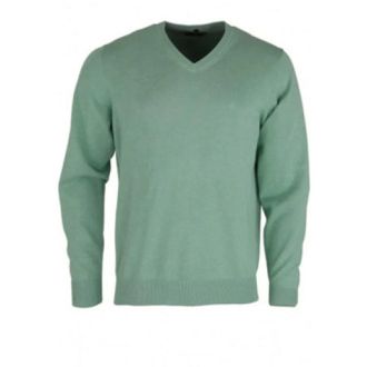 Venti Heren, Truien, Groen, Maat: 3XL Katoen