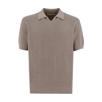 Brunello Cucinelli Uomo, Top, Marrone, L, new