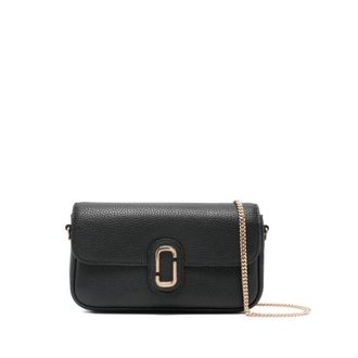 Marc Jacobs Tassen, Dames, Zwart, ONE Size, Leer, The Chain mini bag