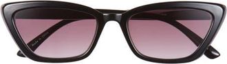 BP. Gradient Cat Eye Sunglasses in Black at Nordstrom