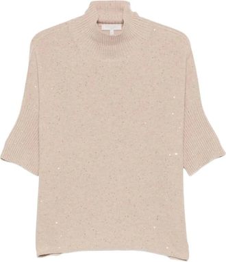 Antonelli Sesia Sweater - - Knitwear - Donna - Beige - M