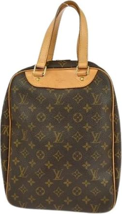 Louis Vuitton Pre-owned Handbags, female, Brown, Size: ONE SIZE Pre-owned Canvas Handbag