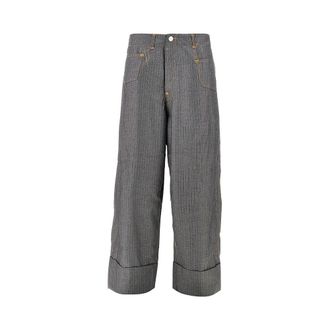 Junya Watanabe Junya Watanabe x Levis pinstriped pants Man M