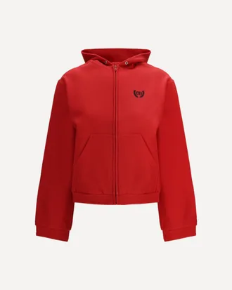 Balenciaga Laurel Classic zip-up Hoodie Female S