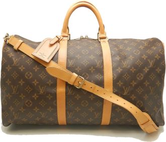Louis Vuitton Brown Monogram Monogram Boston Bag (Pre-Owned)