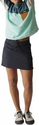 Kavu Just Beachy Skort In Black