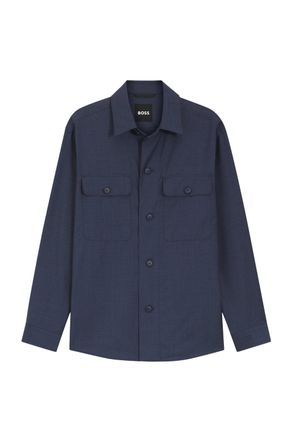 BOSS P CARPER OS WG 262 JACKET Size: 54, colour: BLUE