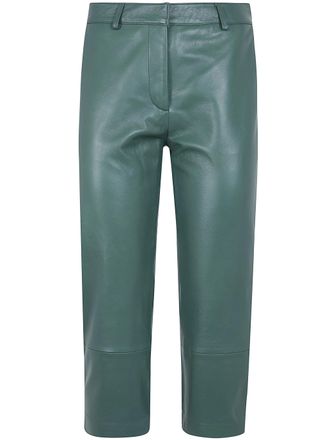 Frankie Shop Lior Leather Capri Pants