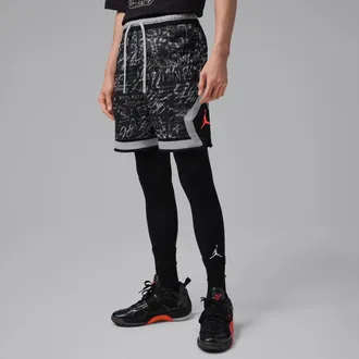 Nike Jordan Nike Mens Tatum Sport Dri-FIT Diamond Basketball Shorts in Black | IU7878-010