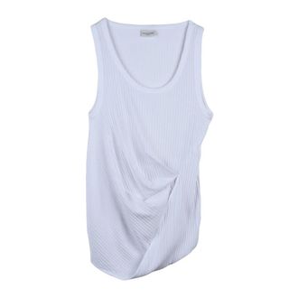 Dries Van Noten Top sin mangas - Tops - Mujer - Blanco - M