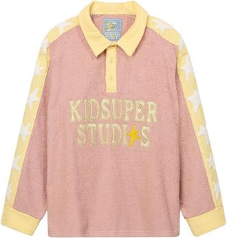 KidSuper Studios Stars Colourblock Polo Shirt