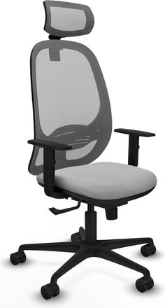 Piqueras y Crespo Silla De Oficina Piqueras Y Crespo Cilanco Gris Malla Nylon