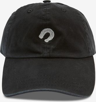 Drake's Bestickte Schirmm&uuml;tze aus K&ouml;per