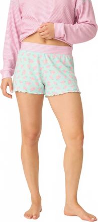 PJ Salvage Secret Garden Shorts In Light Mint