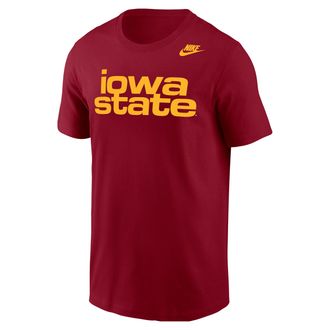 Nike Iowa State Cyclones Nike Mens Football T-Shirt in Red | M11332P393IAST-CRM