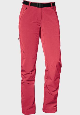Sch&ouml;ffel Outdoorhose SCH&Ouml;FFEL Pants Taibun L, Damen, Gr. 44, Normalgr&ouml;ssen, rot (3150, rot), Oberstoff : 68% Nylon 21% Polyester 11% Elasthan, Hosen Outdoorhos