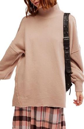 Free People Wonderful Turtleneck Top in Winter Bloom at Nordstrom Rack, Size X-Small