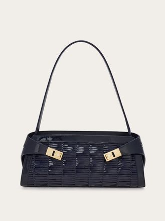 Ferragamo Women East-West Hug shoulder bag (S) Blue