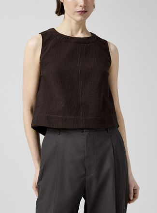 SOEUR Womens Pampa denim sleeveless top